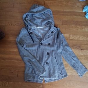Hooded blazer